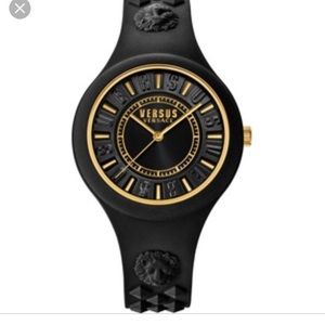 versace rubber watch